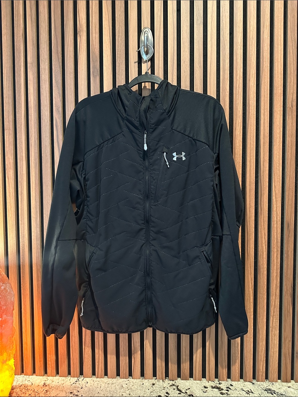Under Armour Black Men's Performance Hooded Jacket